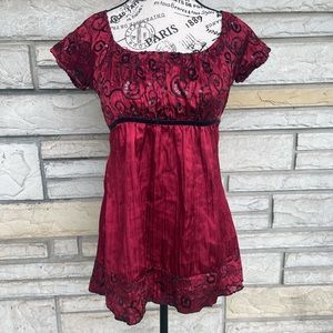 3/$30 Vintage Sequin Top